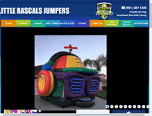 Tablet Screenshot of little-rascals-jumpers.com